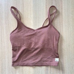 Vuori Halo Performance Tank Top Rosewood XS